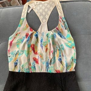 Rachel Roy Women dress with top floral pattern